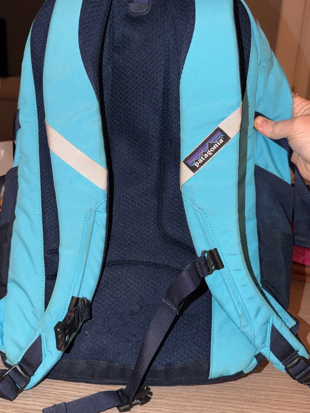 Patagonia bright turquoise
